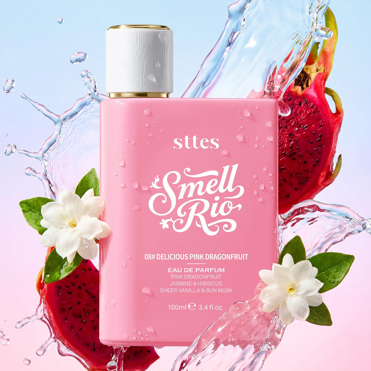 Close-up of Sttes Smell Rio 08 Eau de Parfum bottle cap