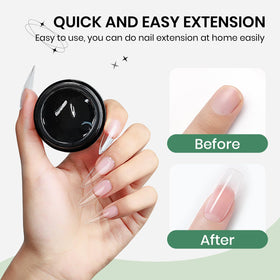 Close-up of SUPWEE 3D Gel Nail Art texture