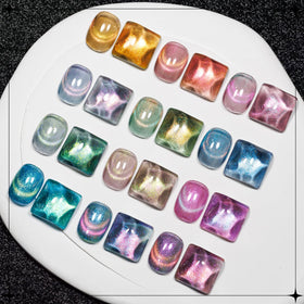 Close-up of SUPWEE Cat Eye Gel Polish with magnetic stick