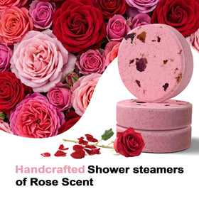 Close-up of SWCANDY Rose Shower Steamer