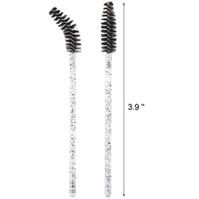 Close-up of Tbestmax mascara wand with bendable brush head