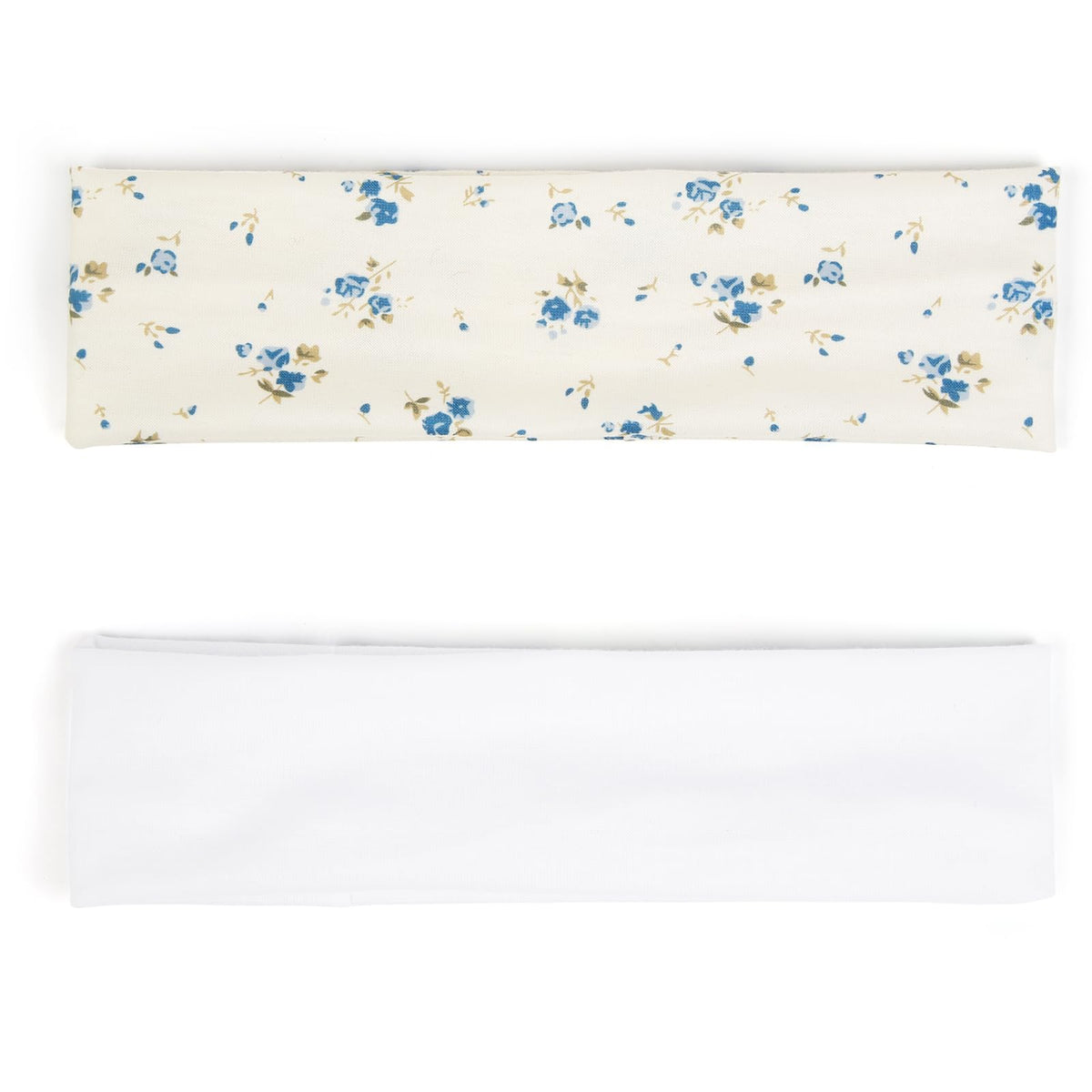Close-up of TERSE floral headband with vibrant colours