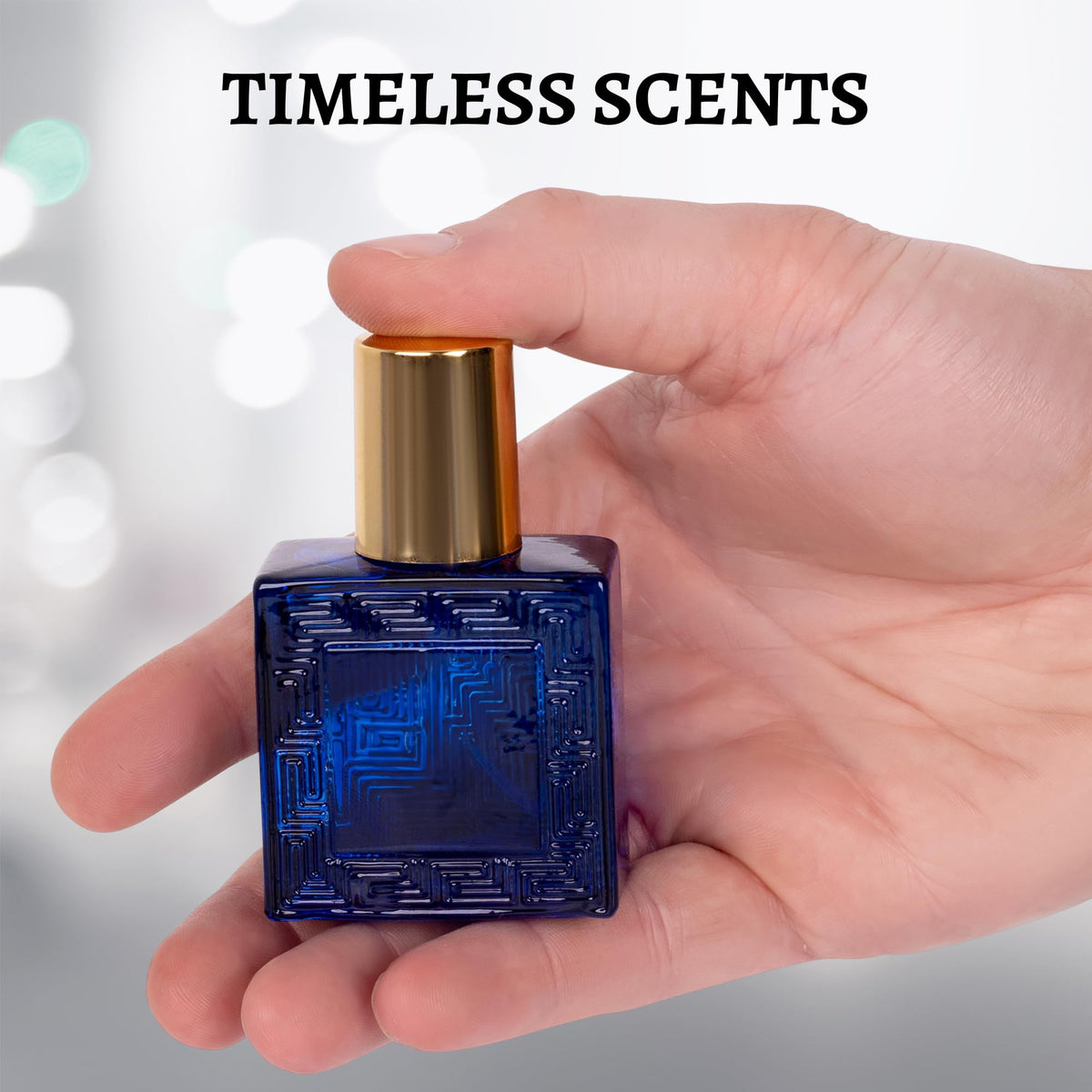 Close-up of the 25ml bottles in the NovoGlow Verse Mini Fragrance Set
