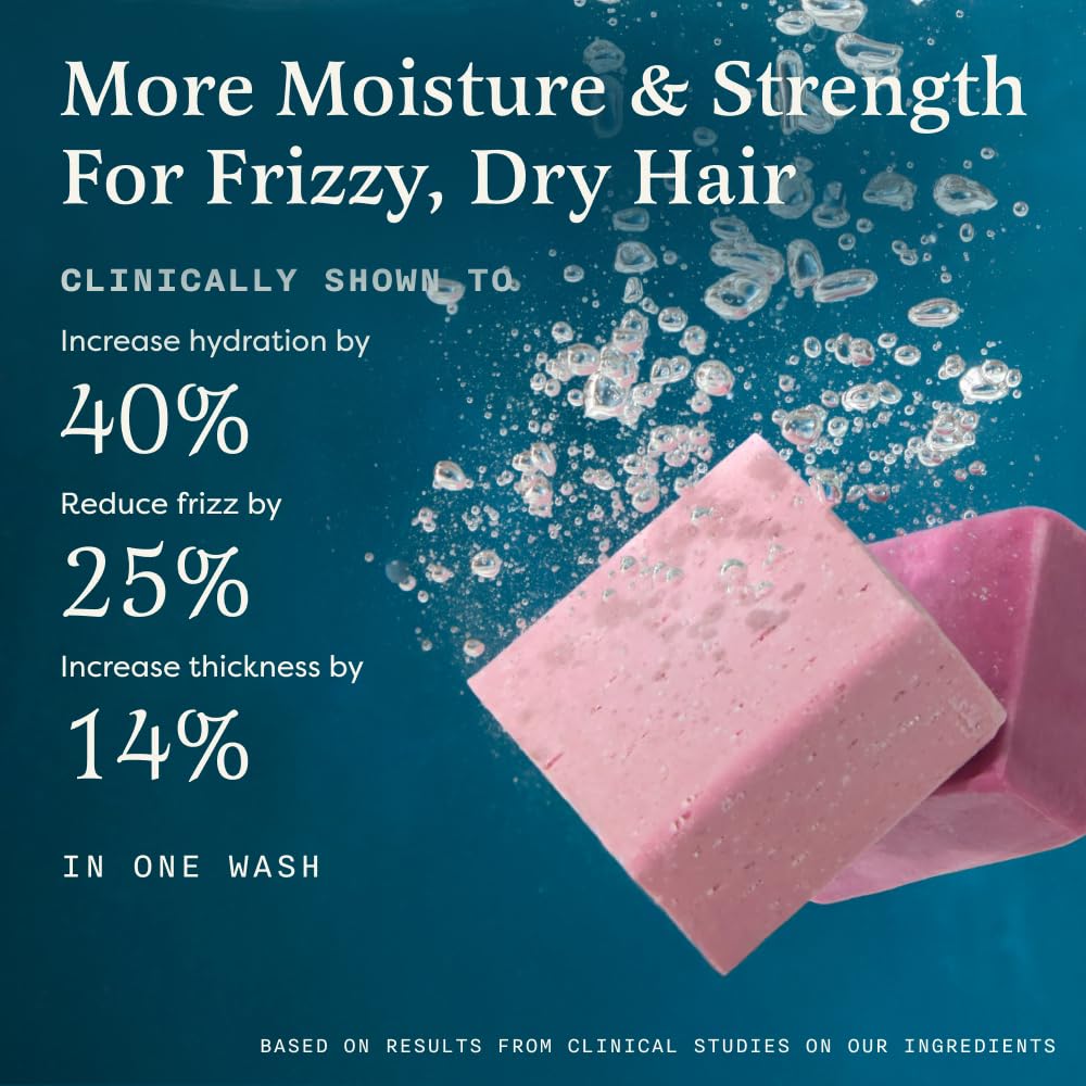Close-up of The Earthling Co. Shampoo Bar texture