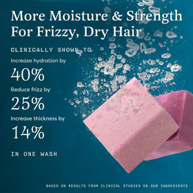 Close-up of The Earthling Co. Shampoo Bar texture