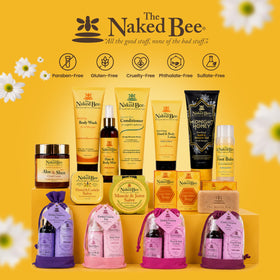 Close-up of The Naked Bee lotion texture