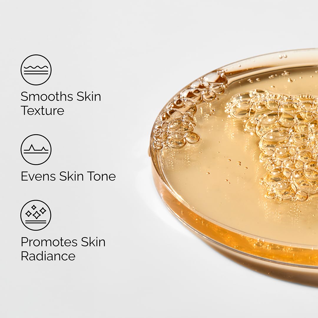 Close-up of The Ordinary Lactic Acid serum texture