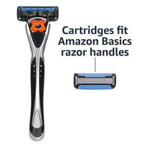Close-up of the precision beard trimmer on the razor