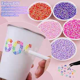 Close-up of TINKRSTUFF B7000 glue for rhinestones