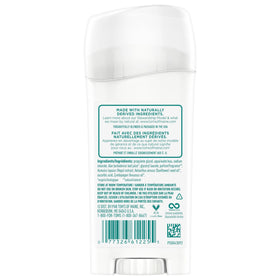Close-up of Tom's of Maine Wild Lavender Deodorant stick showing lavender scent