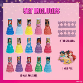 Close-up of Townley Girl nail polish bottles showing various colours