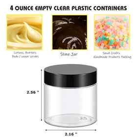 Close-up of TUZAZO plastic containers showing airtight seal