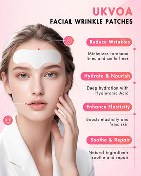 Close-up of UKVOA Forehead Wrinkle Patch texture