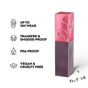 Close-up of URBAN DECAY Vice Lip Bond Lipstick applicator