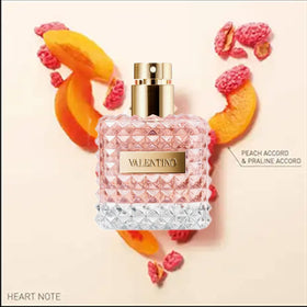 Close-up of Valentino Donna Eau De Parfum bottle cap