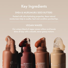 Close-up of Vanilla Lip Butter Balm texture