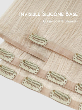 Close-up of Wennalife Clip In Hair Extensions clips