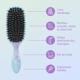 Close-up of Wet Brush Shine support bristles
