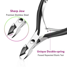 Close-up of XUNXMAS cuticle trimmer sharp head