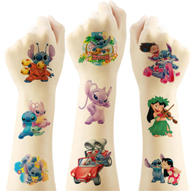 Close-up of YINFENGKANHAI cartoon temporary tattoos designs