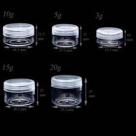 Close-up of ZEJIA small travel container with lid