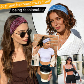 Close-up of Ztomine headband fabric showing soft cotton texture