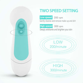 CLSEVXY facial cleansing brush makeup remover sponge