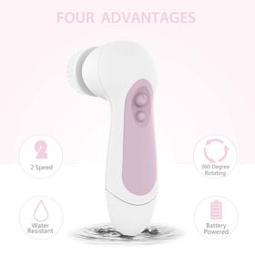 CLSEVXY Facial Cleansing Brush showing silicone brush head