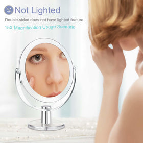 CLSEVXY Vanity Makeup Mirror in a bedroom setting