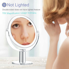 CLSEVXY Vanity Mirror on a tabletop in a beauty setup