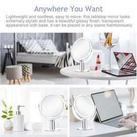 CLSEVXY Vanity Mirror stylish acrylic frame with glossy finish
