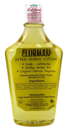 Clubman After Shave Lotion 6 Ounce bottle side view