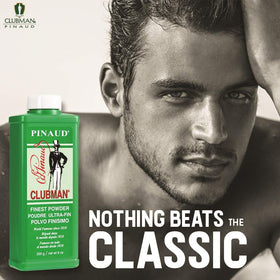 Clubman Pinaud Finest Powder 9 oz packaging