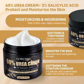 Clyecfra 60% Urea Cream texture close-up