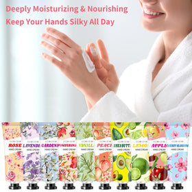 CMWGKBC hand cream with natural ingredients listed