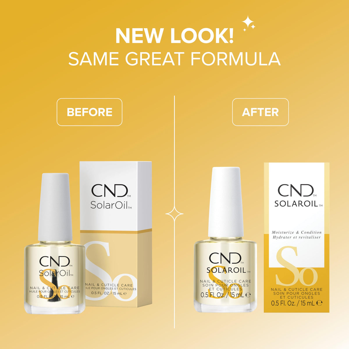 CND SolarOil Cuticle Oil application on nails