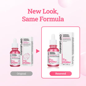CNP Skin Refining Serum texture on hand
