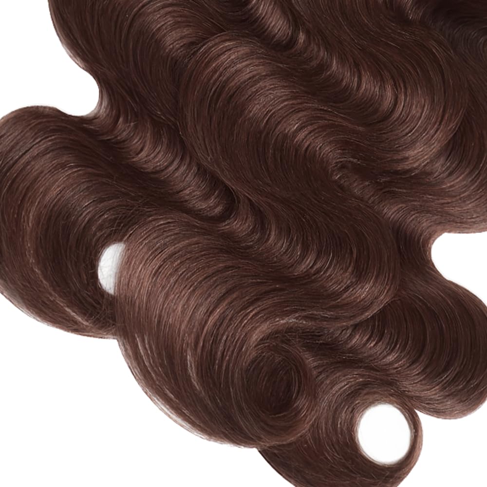 CnumGunm Chocolate Brown Hair Bundles in a lifestyle setting
