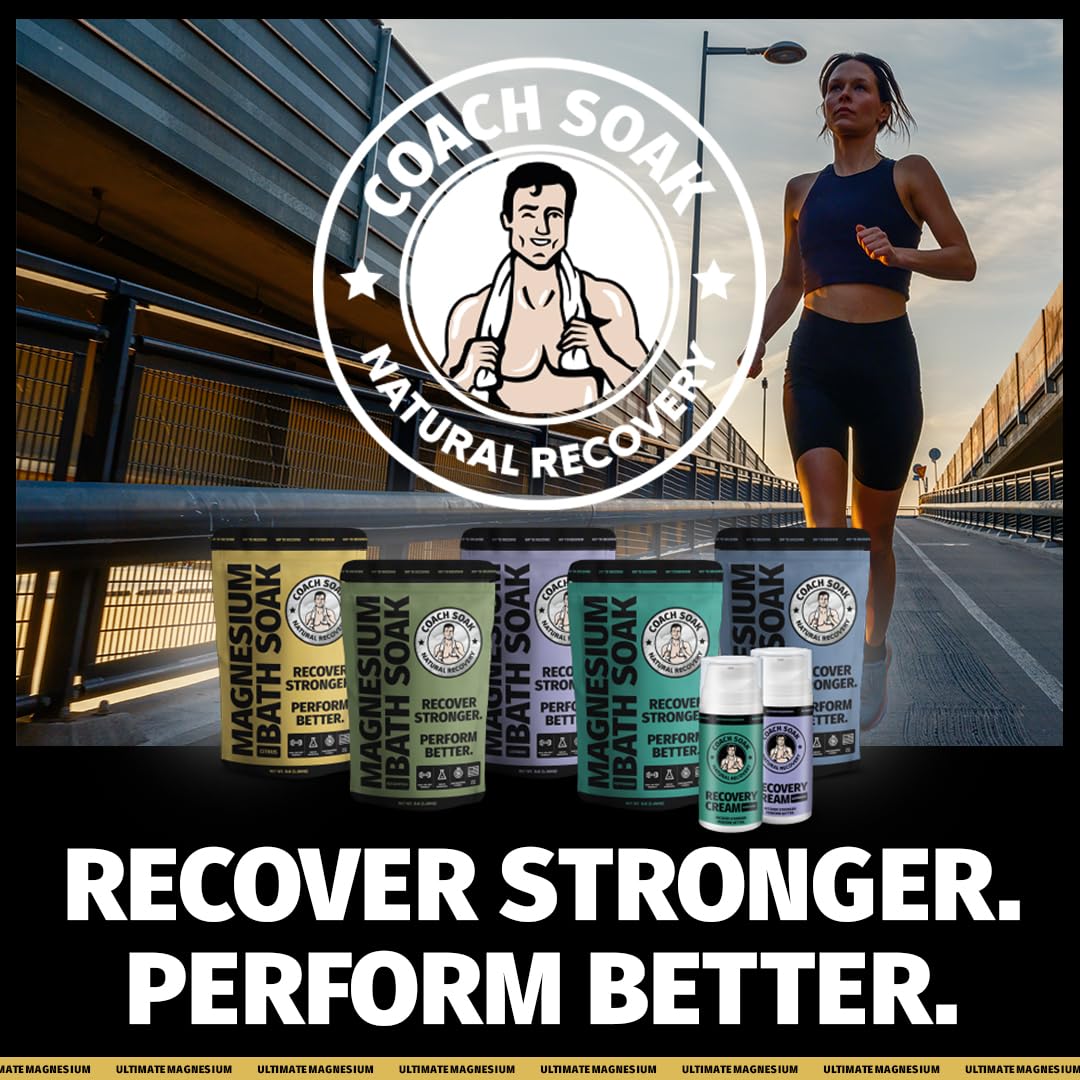 Coach Soak Recovery Bath Soak 3 lb with citrus aroma