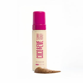 Coco & Eve Sunny Honey Self Tanner Foam front view 6.7 Fl Oz