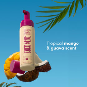 Coco & Eve Sunny Honey Self Tanner Foam packaging details