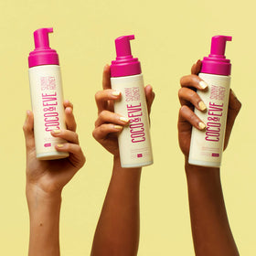 Coco & Eve tanning mousse bottle side view