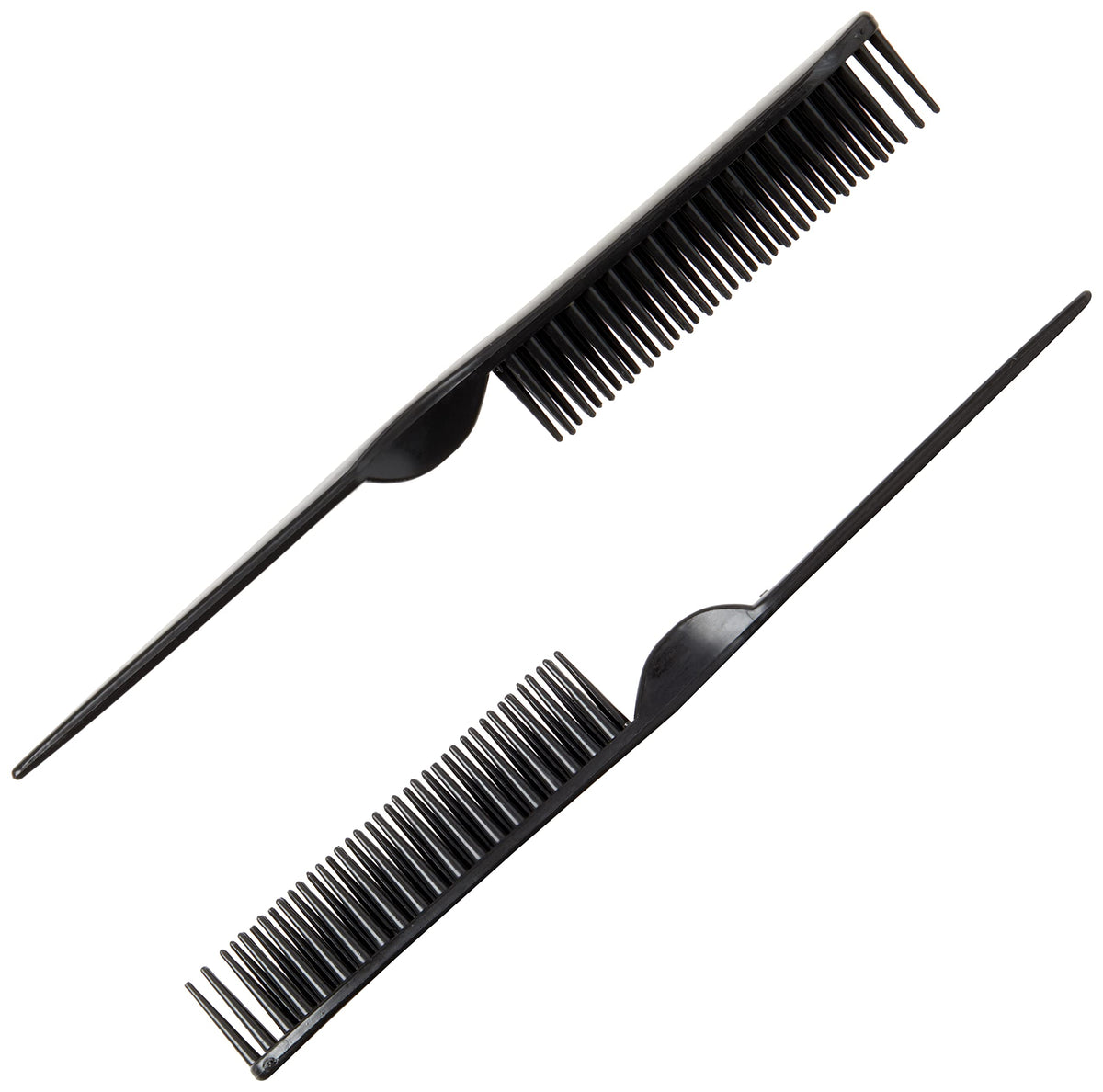 CocoBlack Naturals 3 Row Styling Comb in use on curly hair
