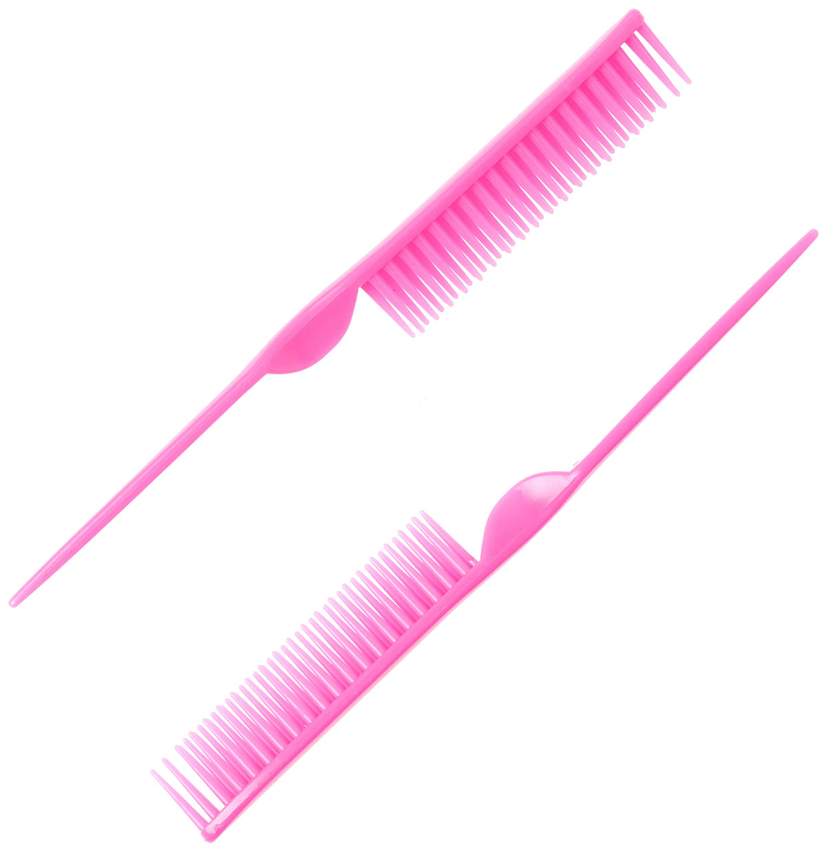 CocoBlack Naturals 3 Row Styling Comb in use on curly hair
