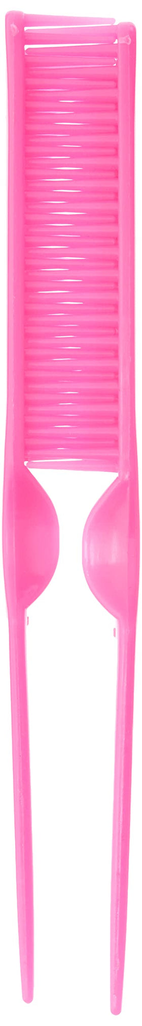 CocoBlack Naturals 3 Row Styling Comb showing teeth spacing