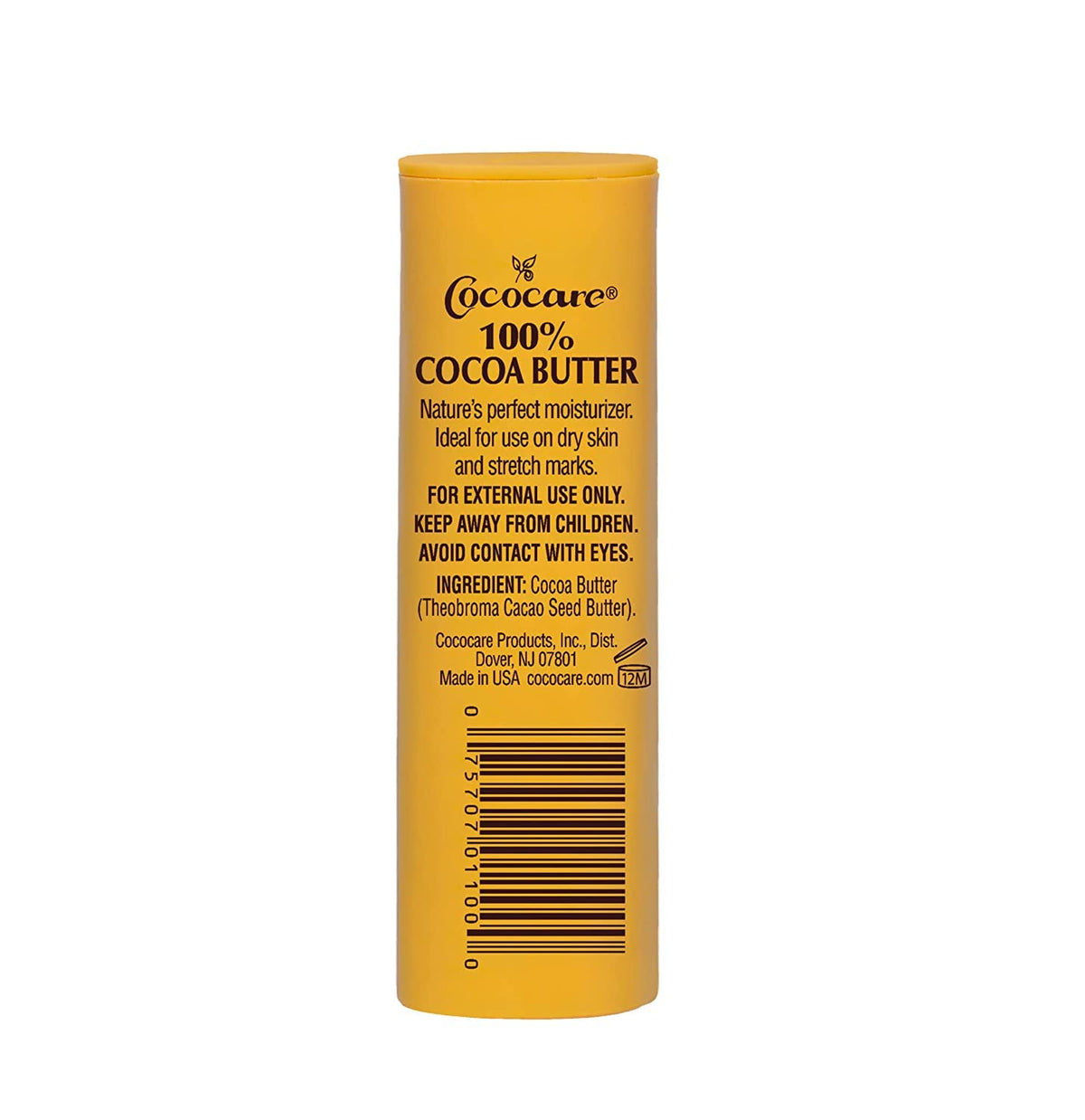 COCOCARE Cocoa Butter Stick 30g back view