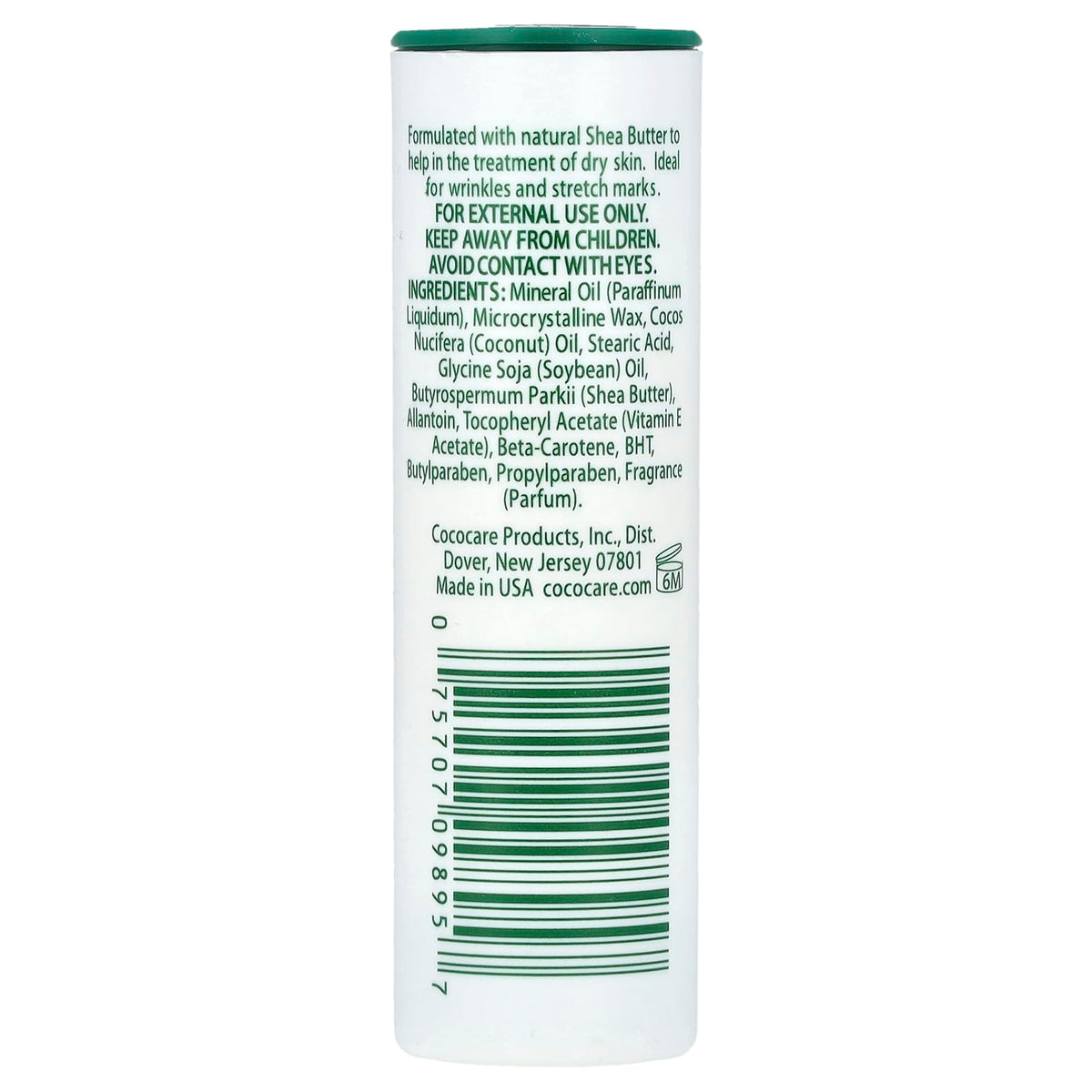 COCOCARE Shea Butter Moisturizing Stick application on skin