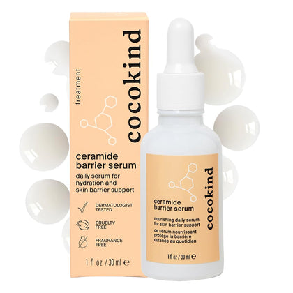 Cocokind Ceramide Barrier Serum 1 fl oz front view