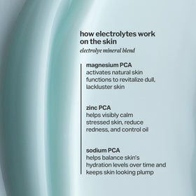 Cocokind Electrolyte Water Cream side view showing texture