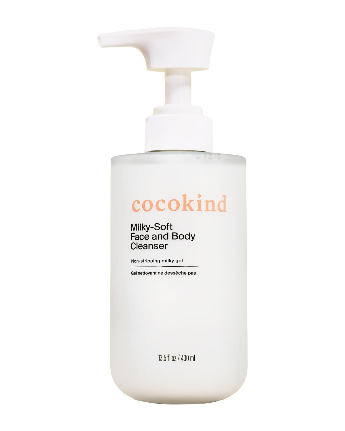 Cocokind Milky Soft Face & Body Cleanser front view